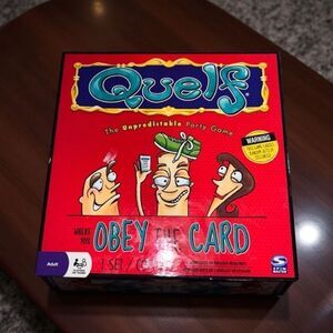 Spin Masters Quelf Board Game COMPLETE